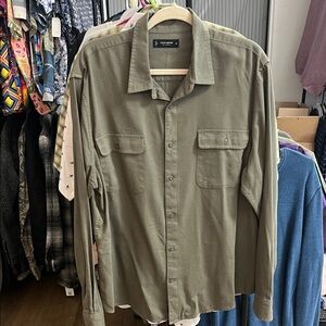 Lucky Brand Sage Green Shirt